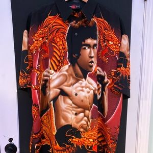Bruce Lee button shirt